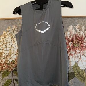 Men's Gray Muscle Tee